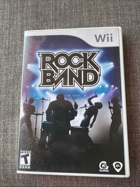 Rock Band Wii Game CIB